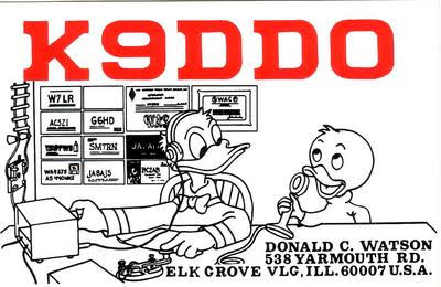 Don K9DDO QSL